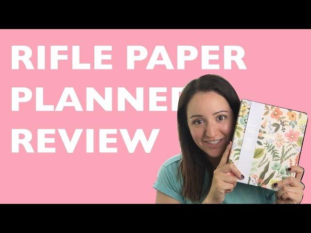 Rifle Paper UK - 17-month Planner / Diary - Review