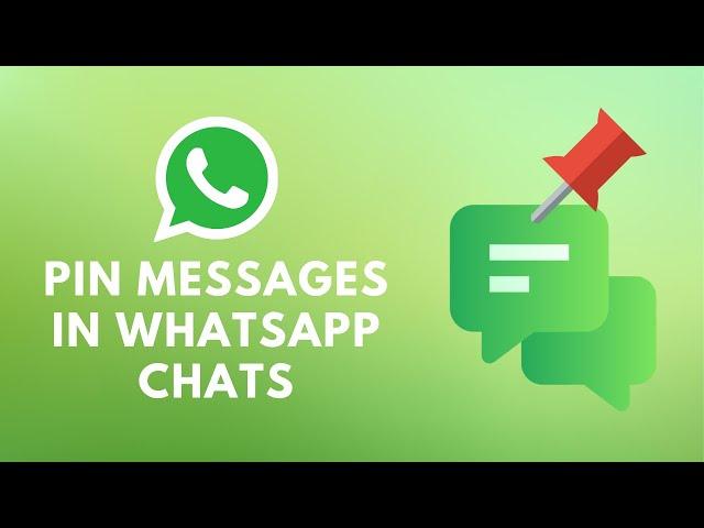 How to Pin a Message in WhatsApp Chat | New Feature 2023