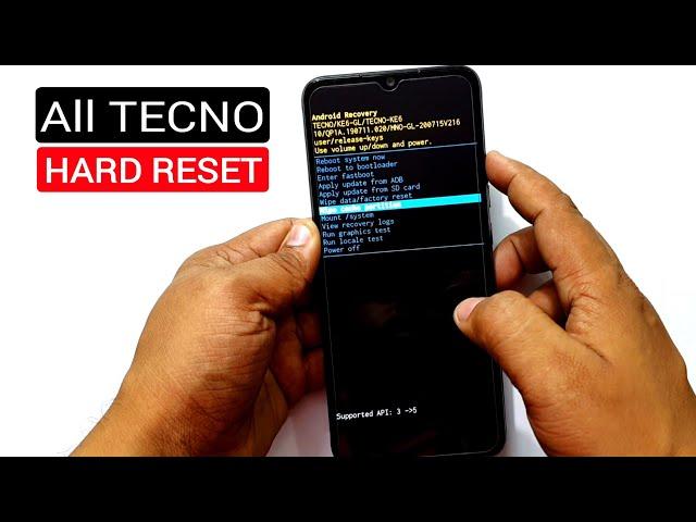 All Tecno Hard Reset |Pattern Unlock |Factory Reset Easy Trick With Keys