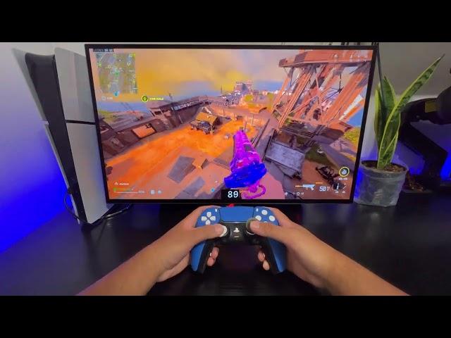 Warzone 3 on PS5 Slim but 1440p 120hz Oled Monitor ( POV )