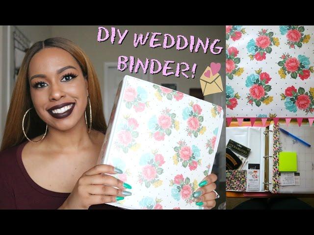 DIY Wedding Binder! | Affordable & Easy | TheHeartsandcake90