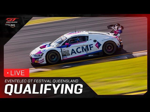 LIVE | Qualifying | EVENTelec GT Festival Queensland | 2025 GT World Challenge Australia