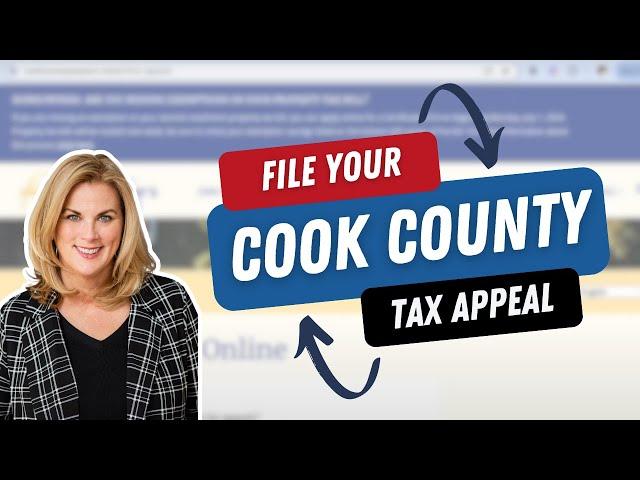 How to file your Cook County Tax appeal online! How to appeal your Cook County taxes 2025