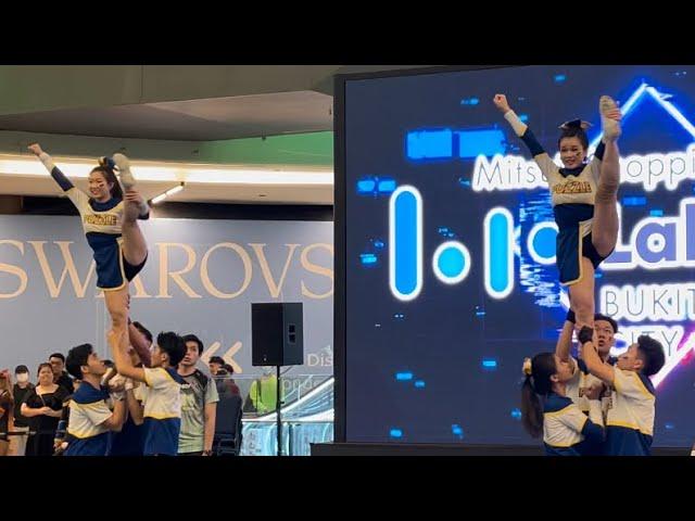 MACCO - Puzzle - Double Coed Group Stunt Level 4 #cheerleading