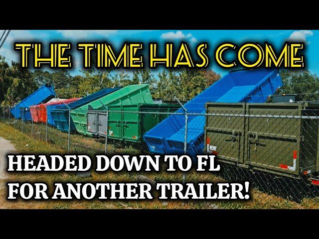 Driving Down To Florida To Buy Another Dump Trailer! | Day In The Life Video | Top Shelf Trailers