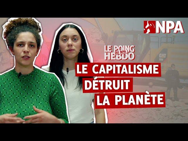 LE CAPITALISME DÉTRUIT LA PLANÈTE