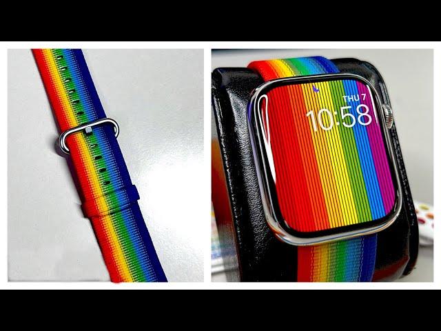 Is this Apple's RAREST Apple Watch Band??? 2016 Pride Edition Woven Nylon | Rare Bands Ep. 2!