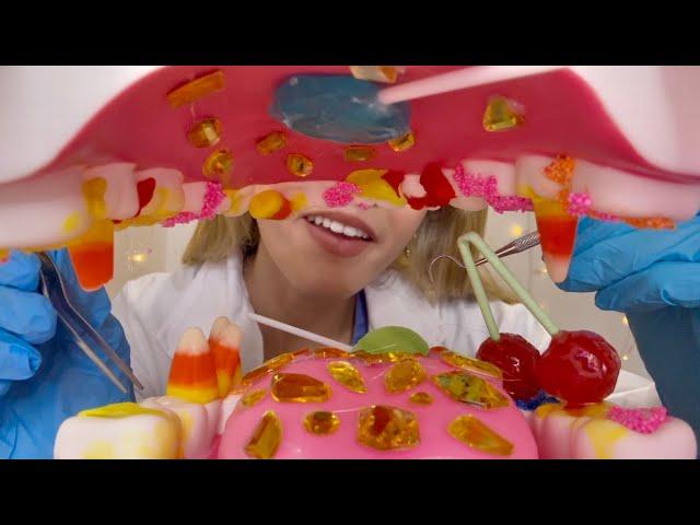 ASMR Immersive Dentist Roleplay  Halloween Candy Teeth Cleaning 