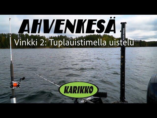 Uistellaan ahventa tuplilla | Ahvenkesä vinkki 2