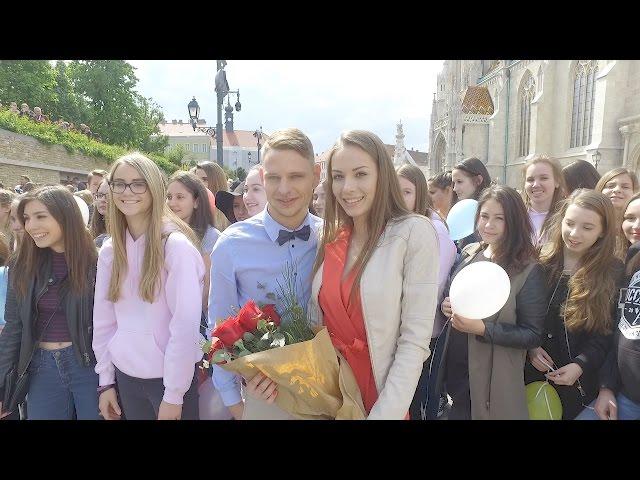 Lánykérés Nóri és Ádám - flashmob proposal