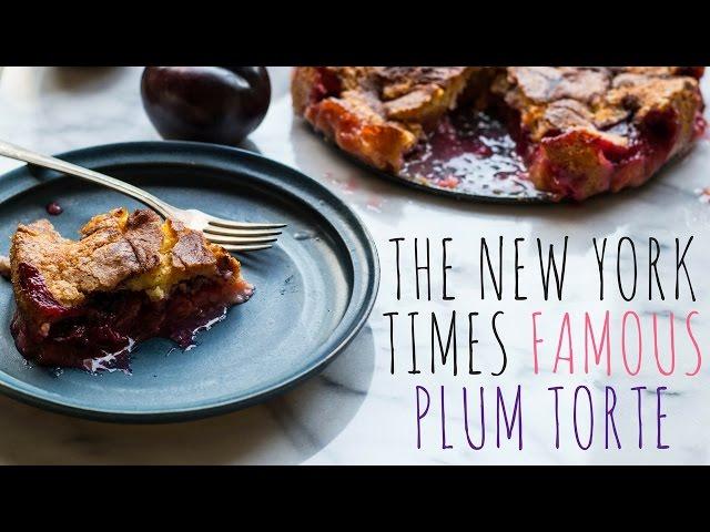 The New York Times Famous Plum Torte