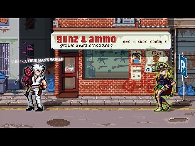 Gyro Zeppeli vs Ringo Roadagain: The Steel Stand-Off! | Mugen JUS