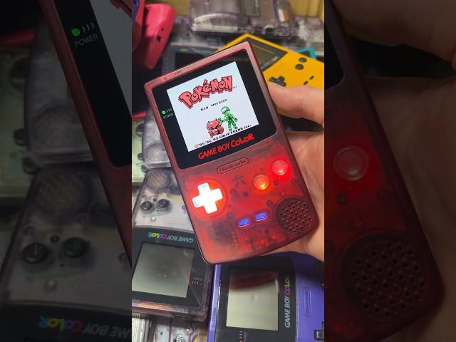 John ordered a custom GameBoy Color!