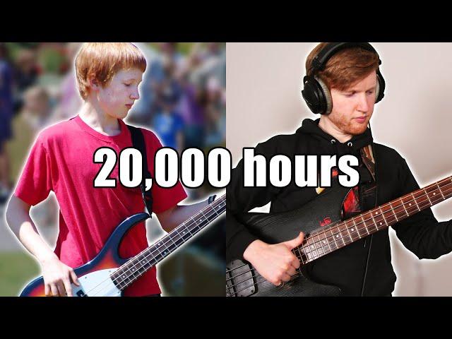 My 20000 hours of BASS progress (0 to 1 million subscribers)