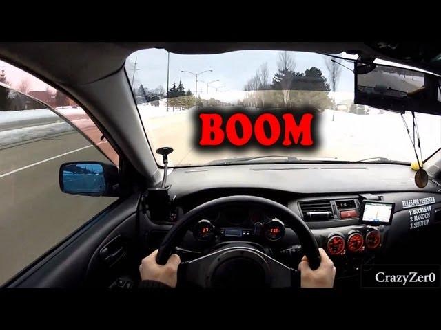 500WHP Evo POV Street Blow Up