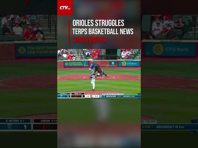 ORIOLELS OFF TO A RUFF START #localnews #orioles #terpsbasketball #collegebasketball #umd #pgctv