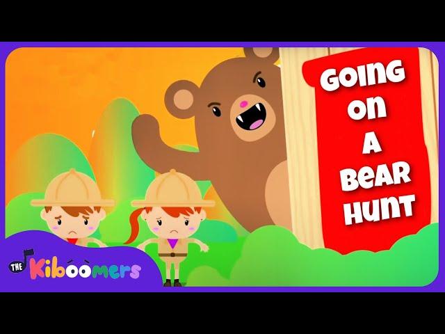 Going on a Bear Hunt - THE KIBOOMERS Preschool Songs for Circle Time