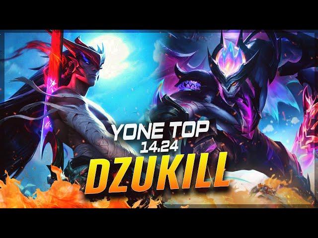 Dzukill - Yone vs Aatrox TOP Patch 14.24 - Grandmaster Yone Gameplay