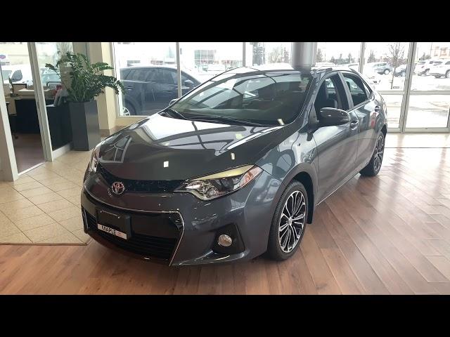 2015 Toyota Corolla S - Maple Toyota walk around