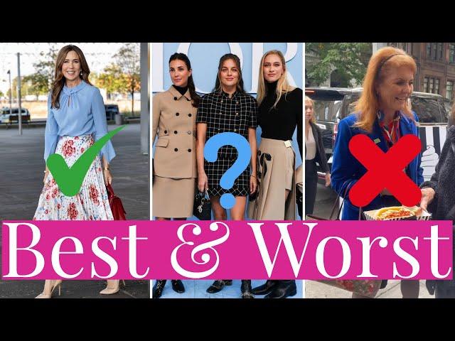 Best & Worst: Queen Mary of Denmark Stuns, Beatrice Borromeo's Attends Dior Show & Sarah Ferguson