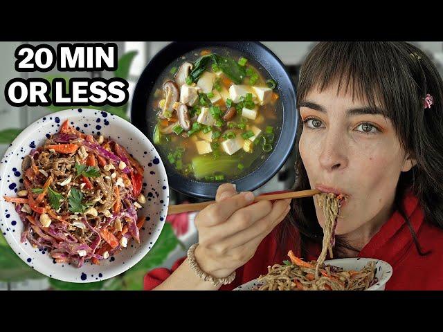Exhausted? These 20 Min Meals Actually Nourish You