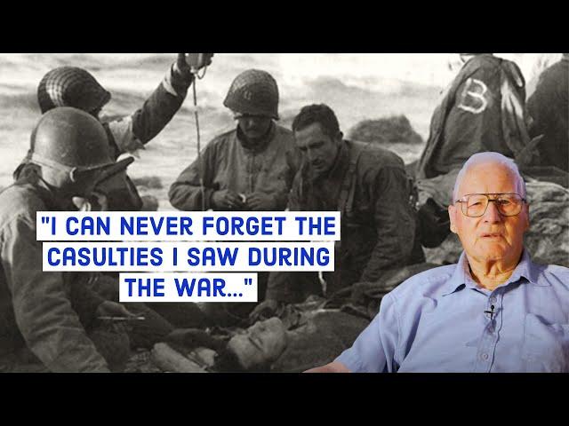 WW2 102 year old Canadian Medic Describes Frontline Battle Casualties in Normandy[Remember WWII DOC]