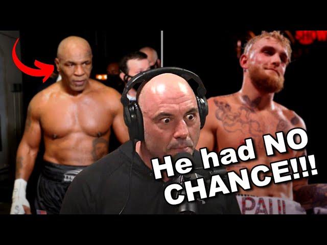 Joe Rogan reacts to Mike Tyson vs Jake Paul FIGHT