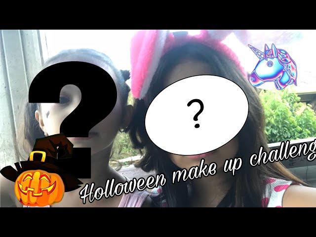 Halloween makeup  challenge