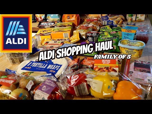 ALDI GROCERY HAUL ~ Family of 5