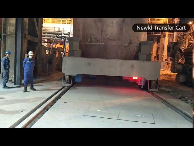 Hot Metal Handling Equipment - Scrap Slag Ladle Transfer Cart