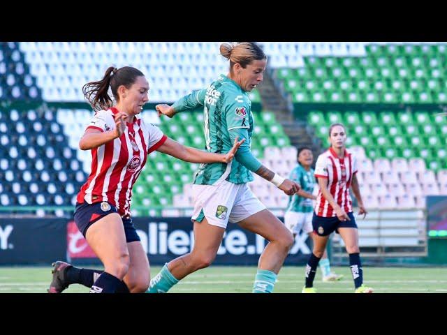 Chivas Femenil Vs León [Feb 2024] - Partido Completo.