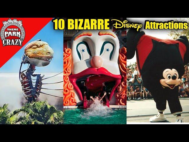 Top 10 WEIRD Disney Rides & Attractions