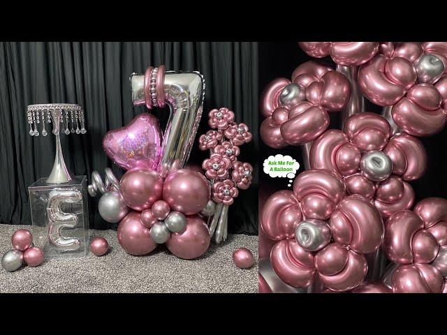 Number Balloon Bouquet