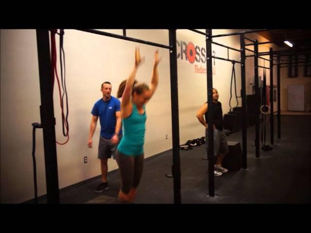 Ladies of CrossFit Federal Hill- Kipping Pull ups