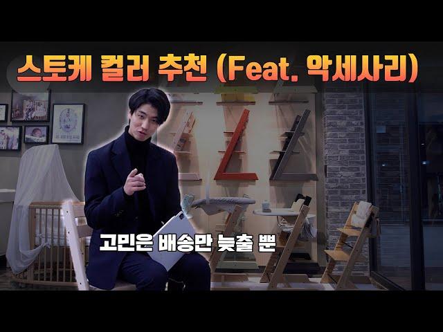 아기식탁의자 끝판왕 스토케 트립트랩 컬러추천!! (feat : 악세사리 추천) 고민은 구매일만 늦출뿐!!