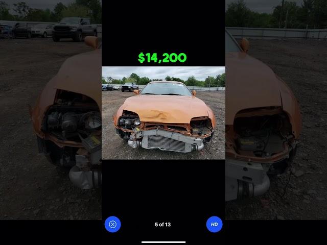 Is this Brian O’Connor Toyota supra at auction?