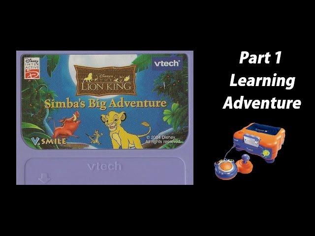 The Lion King: Simba's Big Adventure (V.Smile) (Playthrough) Part 1 - Learning Adventure