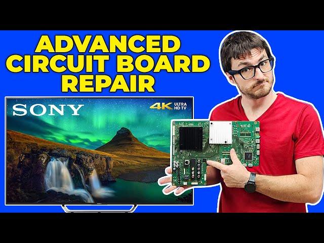 4K Sony TV Fixing Common Faults XBR-55X850C