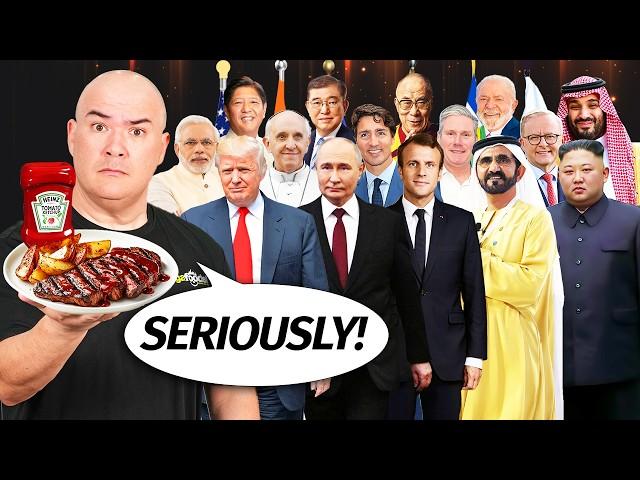 I Tried World Leaders' Favorite Foods and I'm insulted!