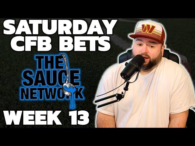 Saturday CFB Picks & Predictions Week 13 - College Football Picks With Kyle Kirms