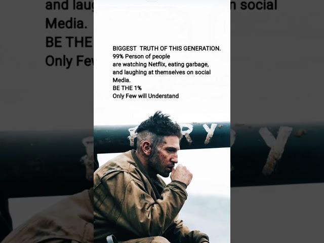 Be the 1% #motivation #self improvement #productivity #motivational video