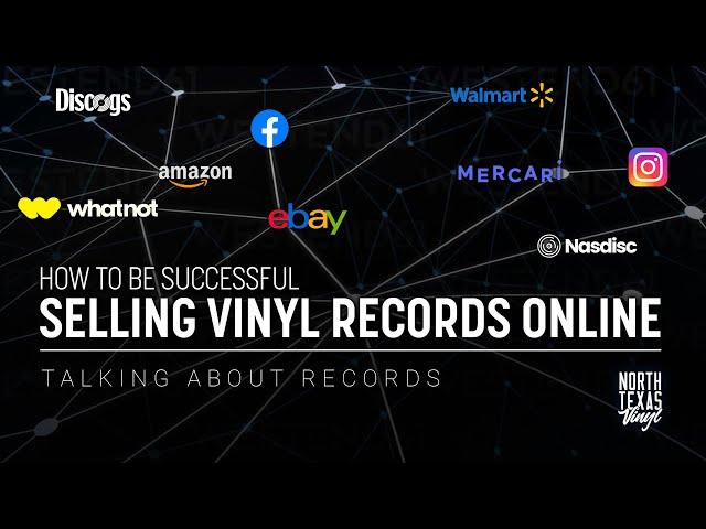 How To Be Successful Selling Vinyl Records Online | Talking About Records