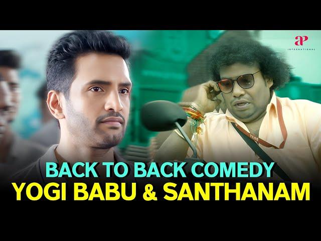 Yogi Babu & Santhanam Comedy Scenes Part-2 | Biskoth | Partner | Tamil Comedy Scenes