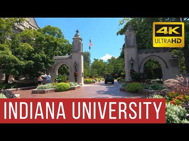 Campus Walking Tour 4K - Indiana University Bloomington