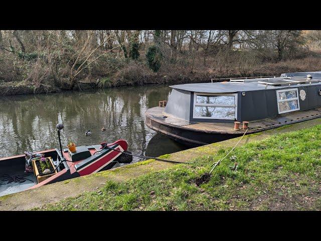 Canal Boat Dilemma – How Do We Get the Water Out?"**