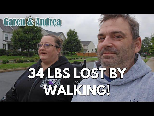 34 Pounds lost by WALKING! It's True! Maybe the Under Desk Treadmill is for you?