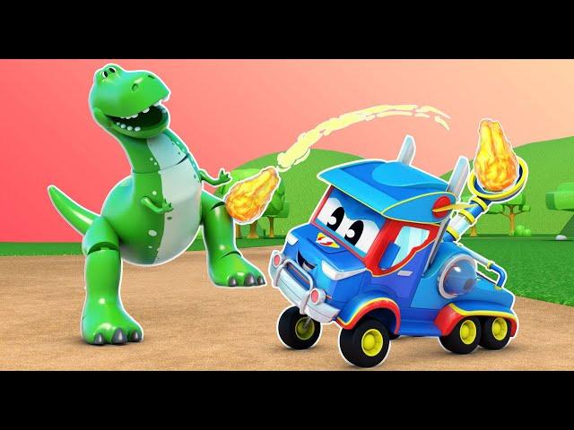 SUPERTRUCK jagt einen DINOSAURIER!  | Super Truck | Car City World App