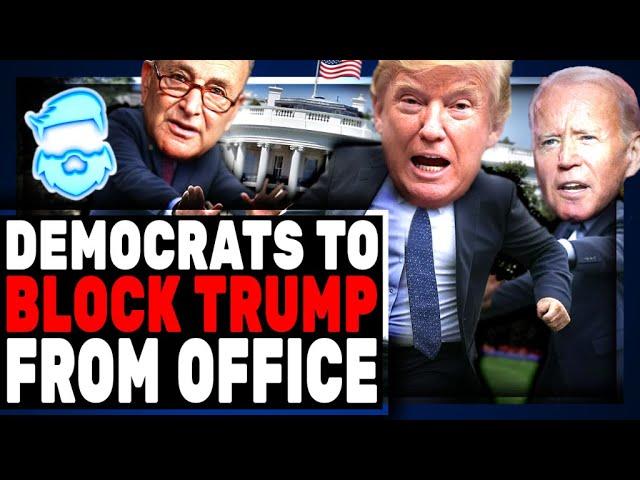 Secret Plan To BLOCK TRUMP From Taking Office REVEALED & Biden's Plan To SCREW HIM OVER As He Leaves