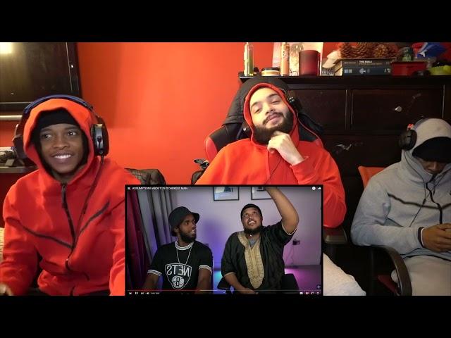 DARKEST IS ALWAYS JOKES  | AMERICANS REACT TO CHUNKZ ASSUMPTIONS ABOUT US FT DARKEST MAN