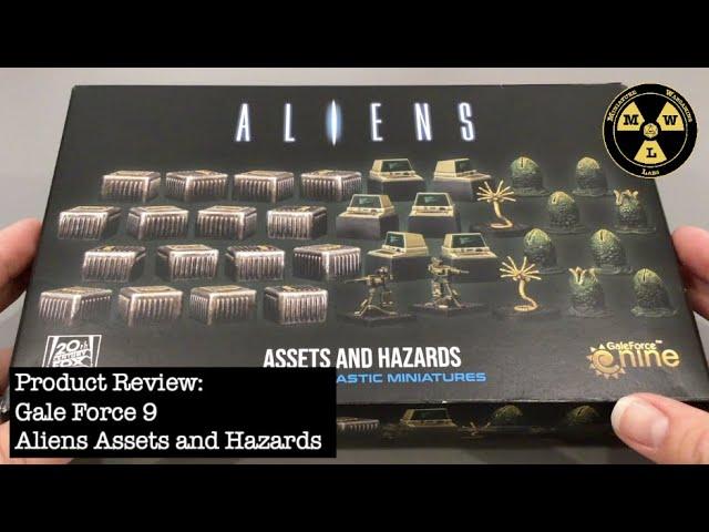 Product Review: Gale Force 9 Aliens Assets and Hazards